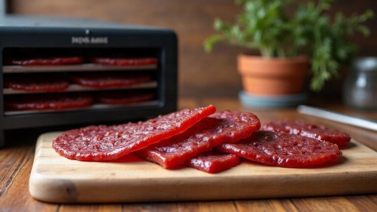Jerky featured in a homemade shelf-life guide